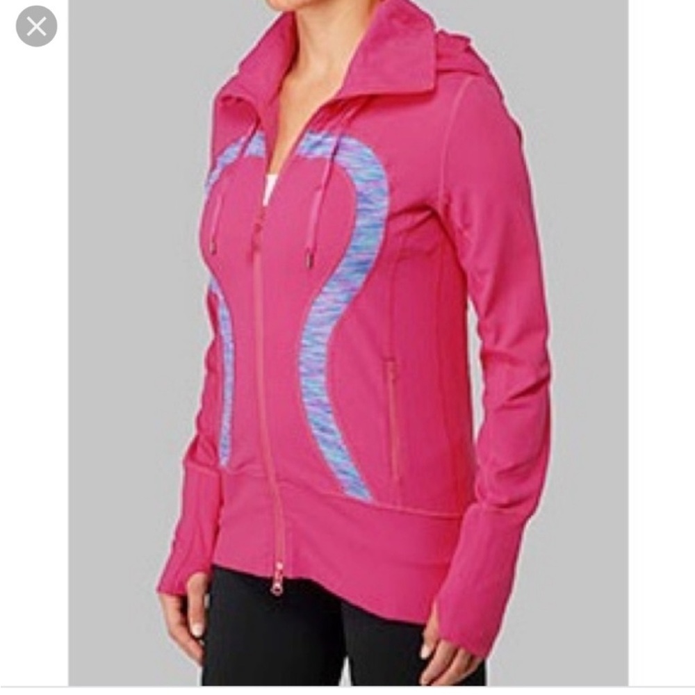 Lululemon stride Paris pink space dye jacket